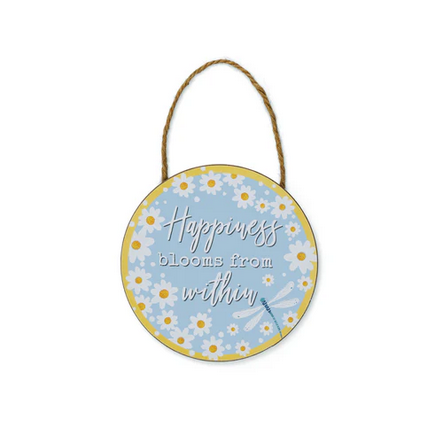 English Meadow - Happiness Plaque