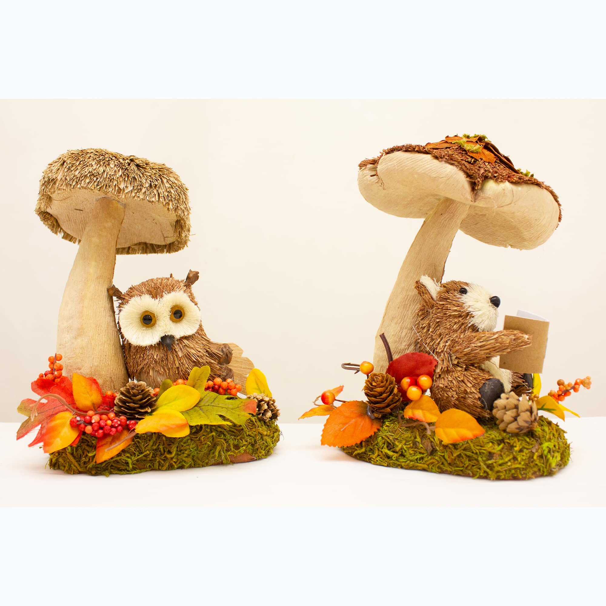 Woodland Toadstool Scene