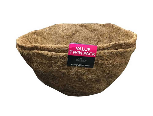 Coco Fibre Liner 35cm Twin Pack