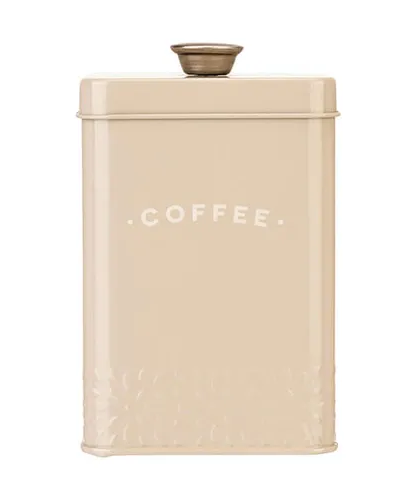Artisan Street Coffee Canister - Cream