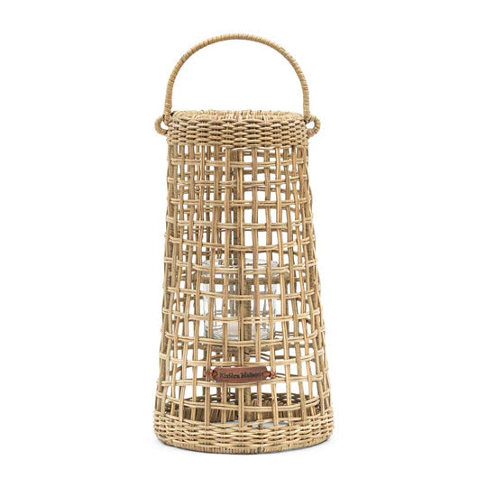Rustic Rattan Chandra Lantern M
