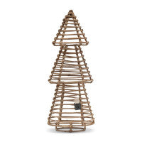 Rustic Rattan Pretty Christmas Tree M