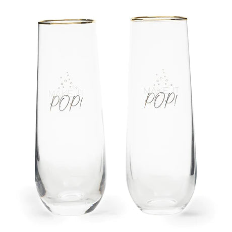 Make It Pop Party Glasses 2 pieces
