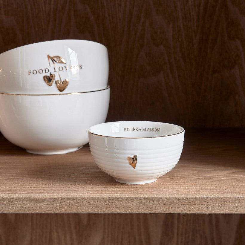 Food Lovers Heart Bowl Dia 9,5