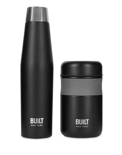 BLT 540ml Apex & Food Flask Set Black