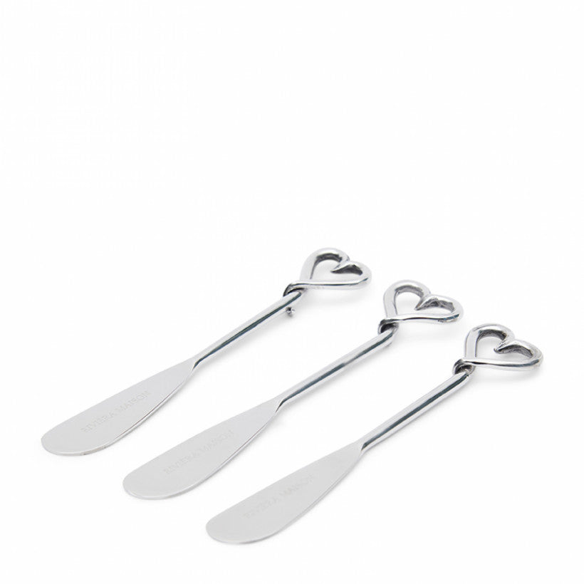 With Love.. Butter Knives 3pcs