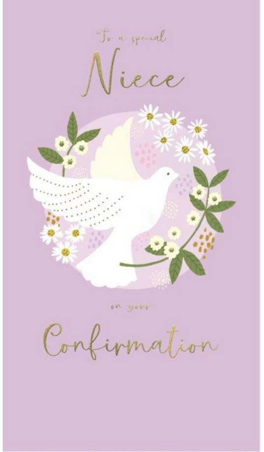 Confirmation Niece - Dove Pink