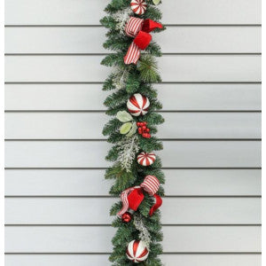 Candy Ball/Ribbon Garland - 180cm