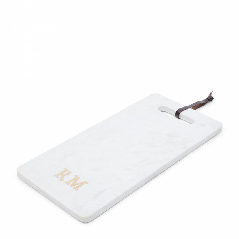 Magic Marble Serving Plate white