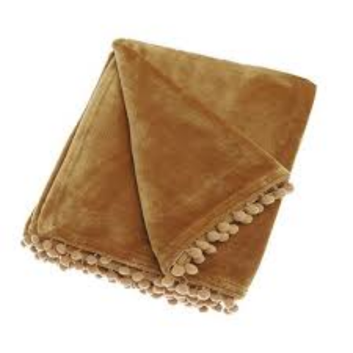 Cashmere Touch Throw - Honey 130x170cm