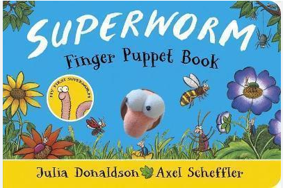 Super Worm Finger Puppet Book