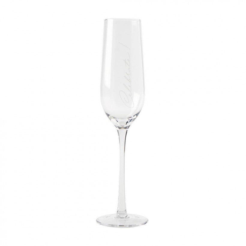 Celebrate Champagne Glass