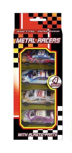 Metal Cars - 4 Piece