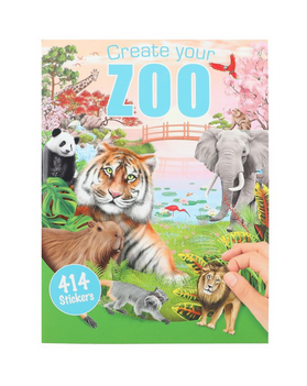 Create Your Zoo Colouring