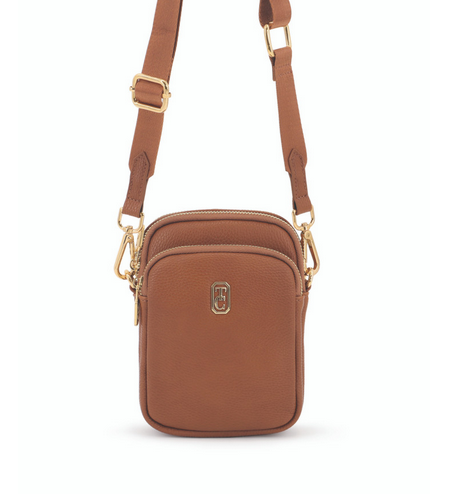 Naples Mini Crossbody Bag - Tan
