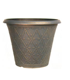 Prisma Planter 30cm - Bronze