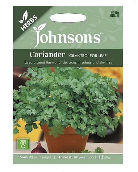 Coriander - Cilantro For Leaf
