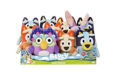 Bluey S8 Plush Toy - Asstd