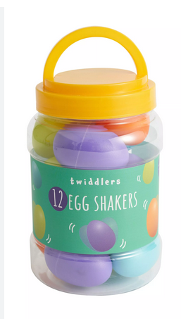 Oval Egg Shakers Tub 12