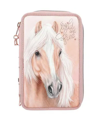 Miss Melody Triple Pencil Case - Romantic