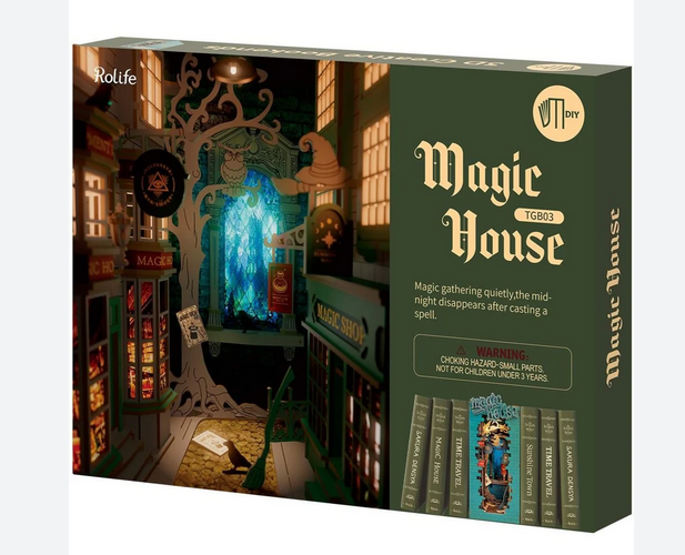 DIY Model Kit - Magic House Book Nook