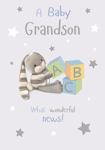 Birth Card - Grandson