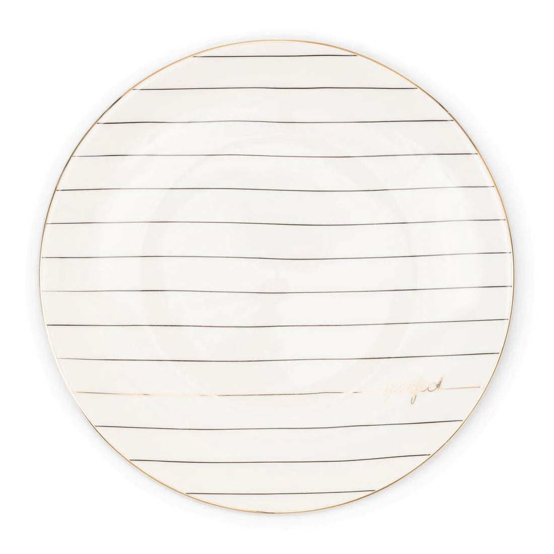 Dots & Stripes Perfect Dinner Plate