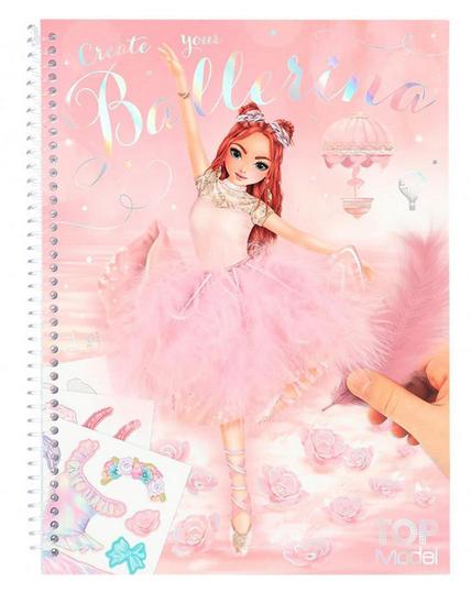 Create Your TopModel Colouring - Ballet