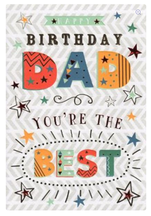 Birthday Card - Dad