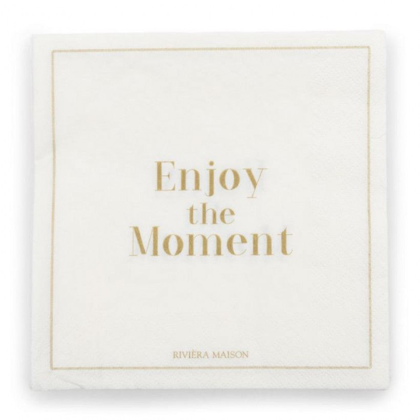 Paper Napkin Enjoy The Moment