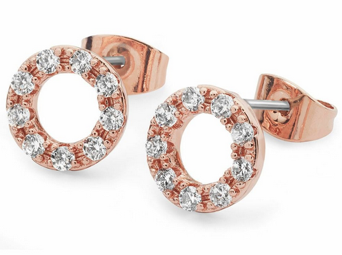 Forever Moon Earrings - Rose Gold