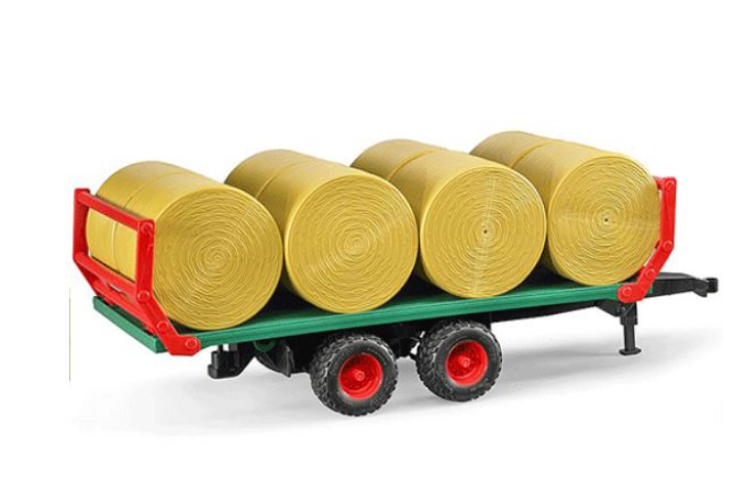 Bale Trailer - 8 Round Bales
