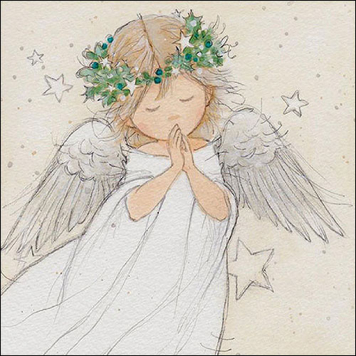 Paper Napkins - Praying Angel