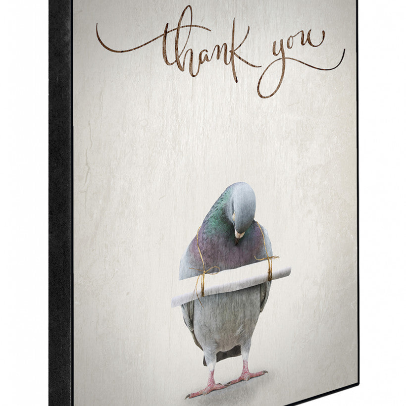 Thank You, 15cmx21cm art block