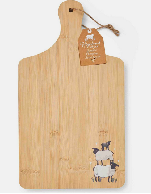 Highland Sheep - Bamboo Paddle Board