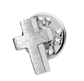 Cross Lapel Pin