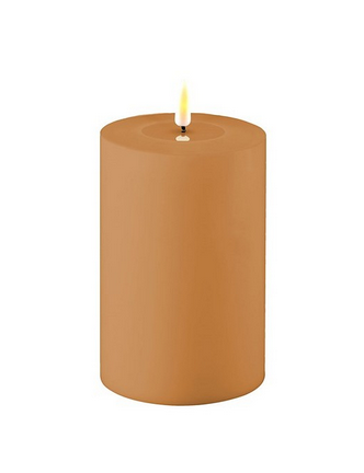 Caramel Outdoor LED Candle 10x15cm