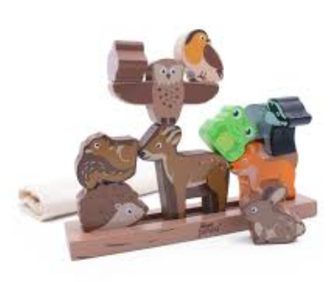 Woodland Stacking Game