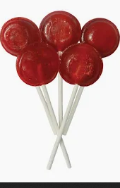 Cherry Lollipops
