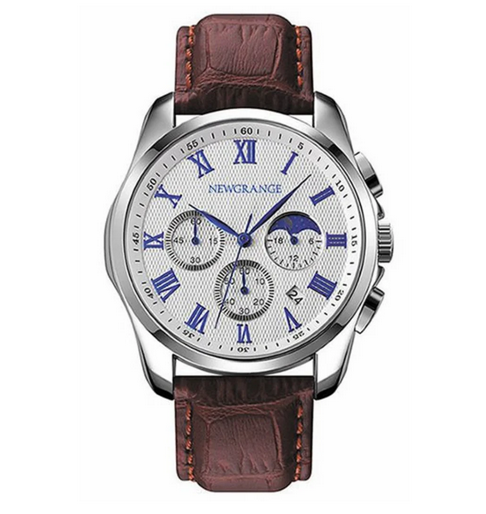 Mens Watch - Brown Strap