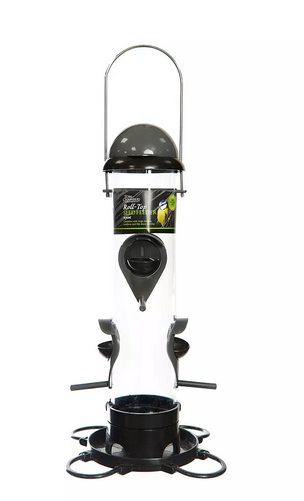 Roll Top Seed Feeder - 4 port