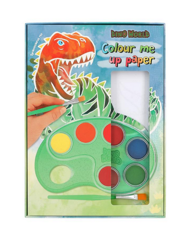 Dino World Colour Me Up Paper