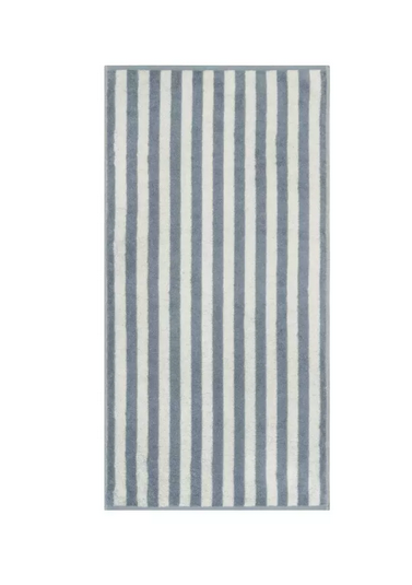 Cawo Studio Stripe Bath Towel - Nordic Blue