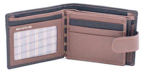 Gents Wallet - Black/Brown ZEN63