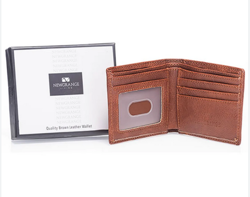 Newgrange Mens Wallet - Brown