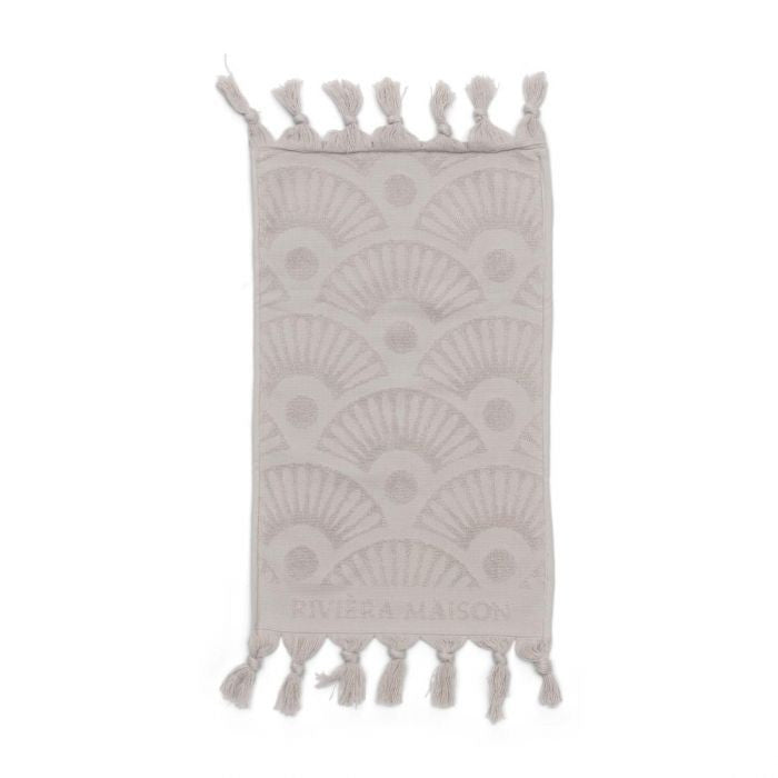RM Wave Guest Towel light sand 50x30