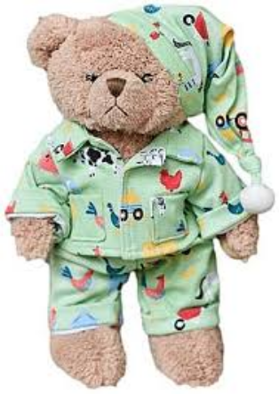 Teddy Bear - Farmyard Pyjamas