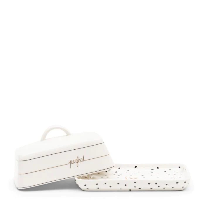 Dots & Stripes Perfect Butter Dish