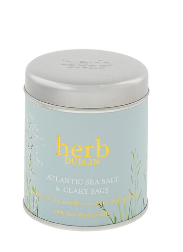 Herb Tin - Atlantic Seasalt Candle