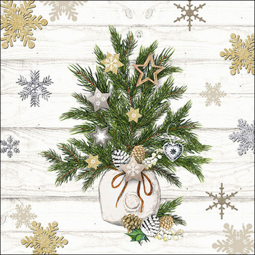Paper Napkins - Decorated Branches